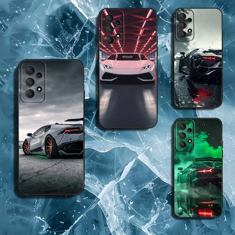 

Car-L-Lamborghinis-es Phone Case For Samsung Galaxy A13,A21s,A22,A31,A32,A52,A53,A71,A80,Soft Black Shell
