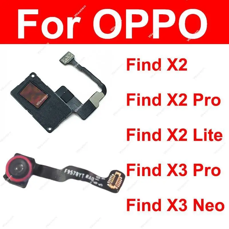 For OPPO Find X2 X3 Pro X2 Lite X3 Neo Under Screen Fingerprint Sensor Flex Cable Home Button Touch Sensor Fingerprint Sensor