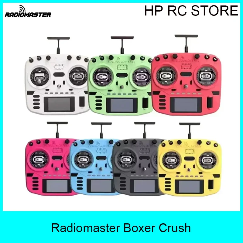 RadioMaster Boxer Crush AG01 Hall Gimbal 2.4G ELRS 1W 16CH Transmitter EdgeTX for FPV Drone