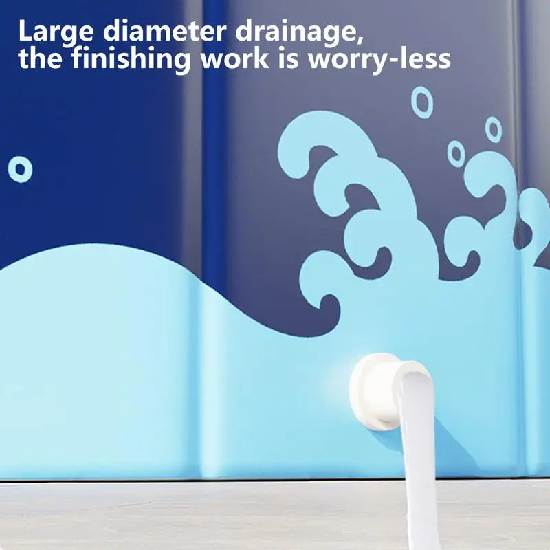

Non Inflatable Pool Non-inflatable Ground Swimming Pool Portable Space-Saving Bath Basin Swim Tool For Adults Outdoor Backyard