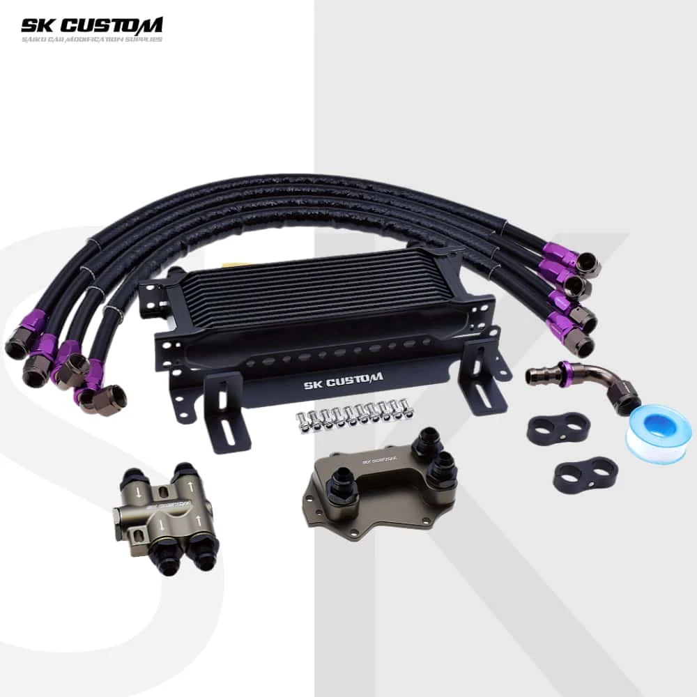For Mini 1.5T 2.0T JCW B48 B38 Engine Oil Cooler Kit F54 Facelift/F55/F56/F57/F60 Clubman Countryman Cooper S ONE/OEM11428649177
