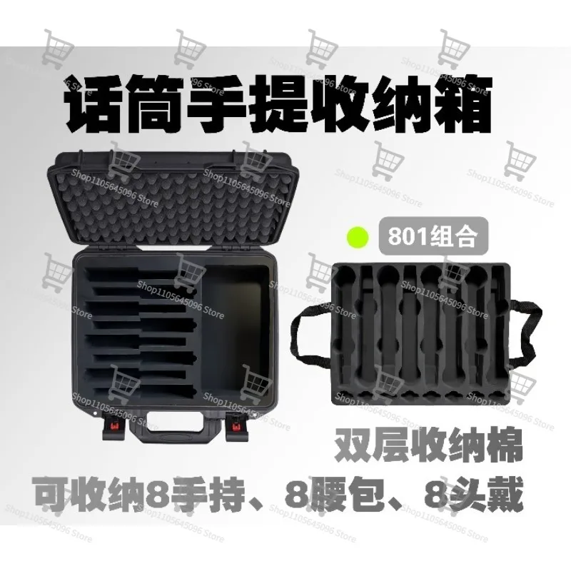For Butterfly 801 Performance Equipment Storage Box, Microphone Portable Protective Case