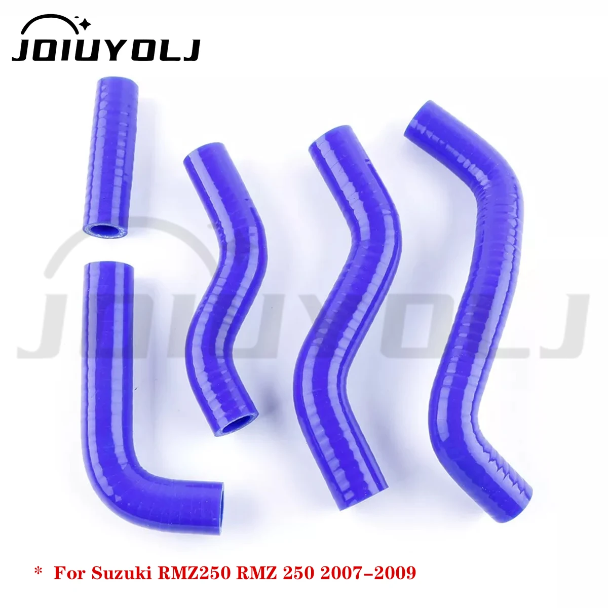 Silicone Radiator Coolant Hose Kit For Suzuki RMZ250 RMZ 250 2007-2009