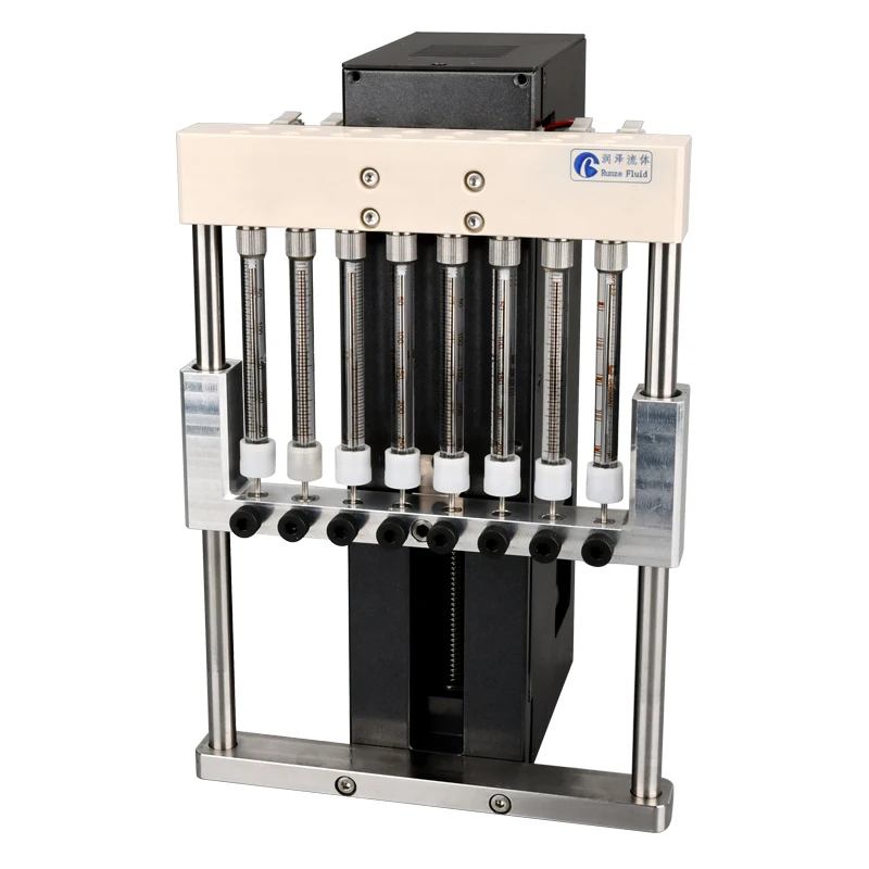 RS232/RS485/CAN Multiport Syringe Pump For Multiple Samples Handling Systems