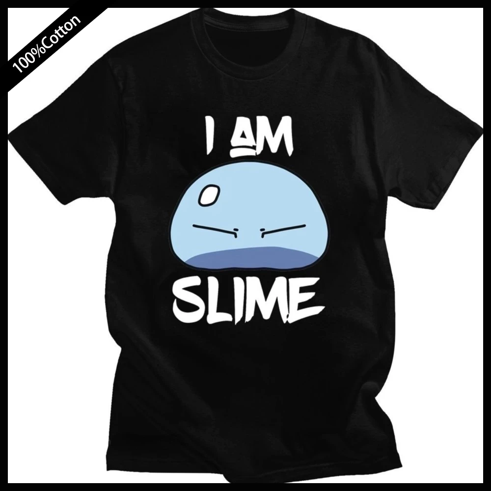 Kawaii Anime Tops Cute Espresto Devil Rimuru Tempest That Time I Got Reincarnated As A Slime Figurals Pattern Print Tee Unisex