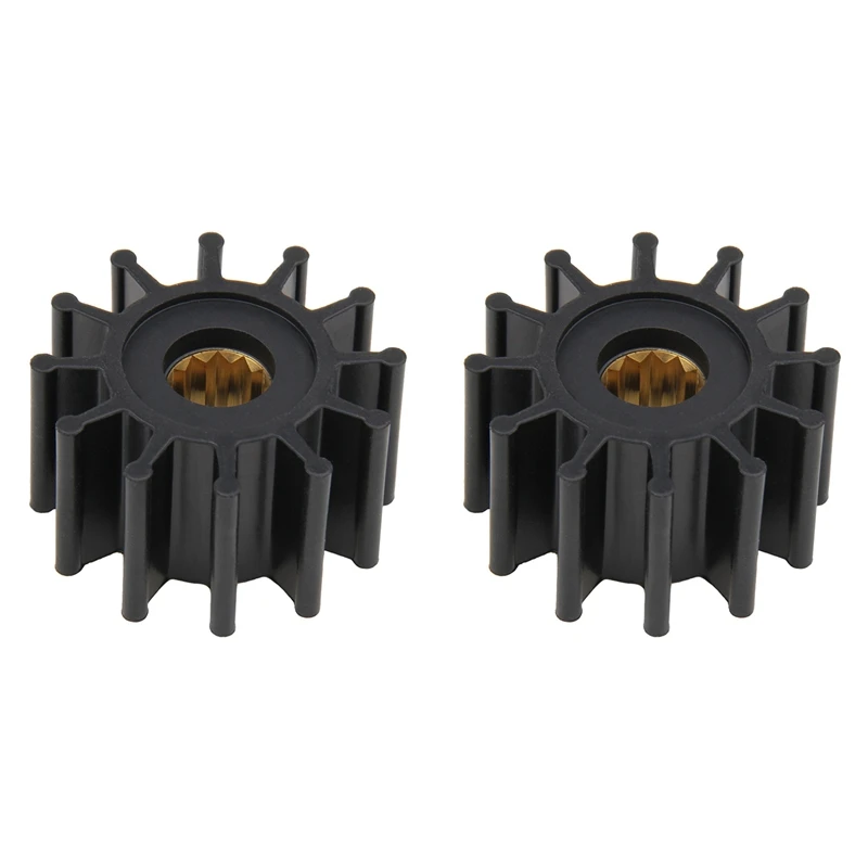 

2X Water Pump Impeller For Jabsco Volvo Penta Johnson 09-1027B 1210-0001 18-3081