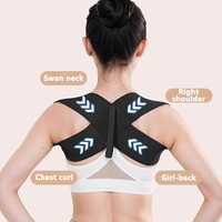Back Brace Posture Corrector Belt Lumbar Shoulder Support Breathable Elastic Back Posture Correction Back Spine Orthopedic Brace