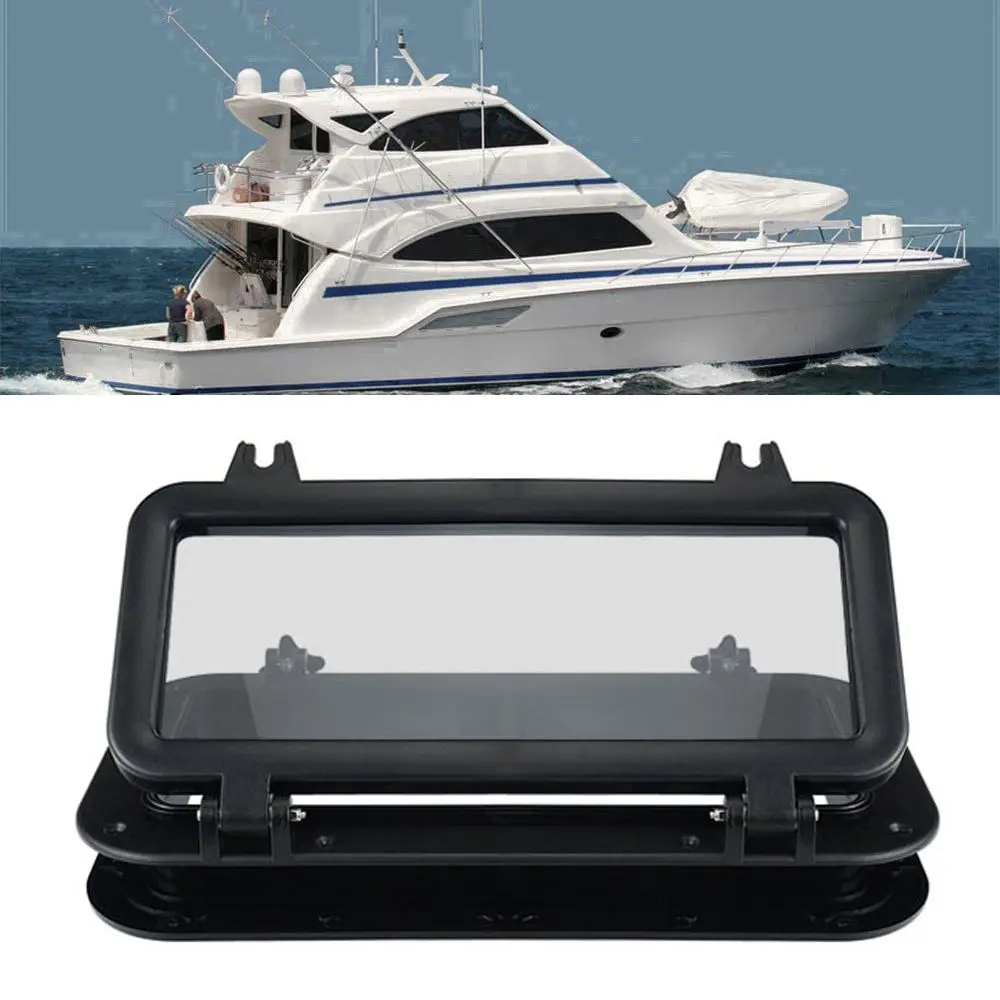 Waterproof Windows Dormer Hatch Opening Window Portlight Port Hole Marine Rectangular Hatches Boat Yacht Square Porthole