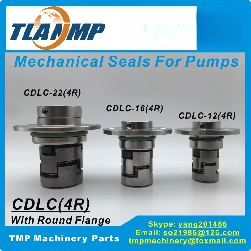 CDLC-12(4R) CDLC-16(4R) CDLC-22(4R) Cartridge TLANMP Mechanical Seals With 4 holes Round Flange for CNP CDL/CDLF Pumps