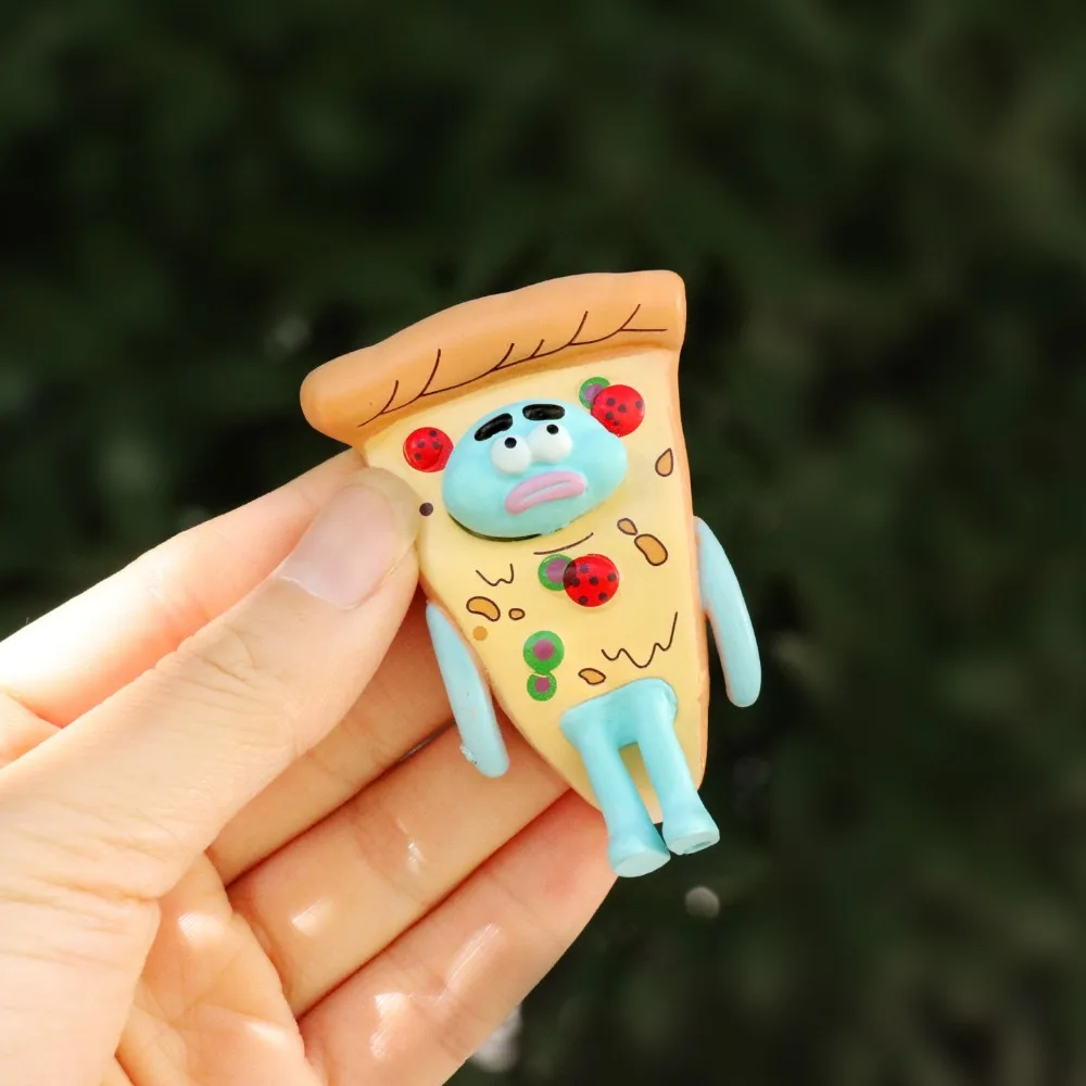 6 قطعة مجموعة سبونجبوب سكوير بانتس دمى دمى صغيرة أنيمي الكرتون لطيف سيارة زينة سطح المكتب الحلي الفتاة الهدايا اللعب #4