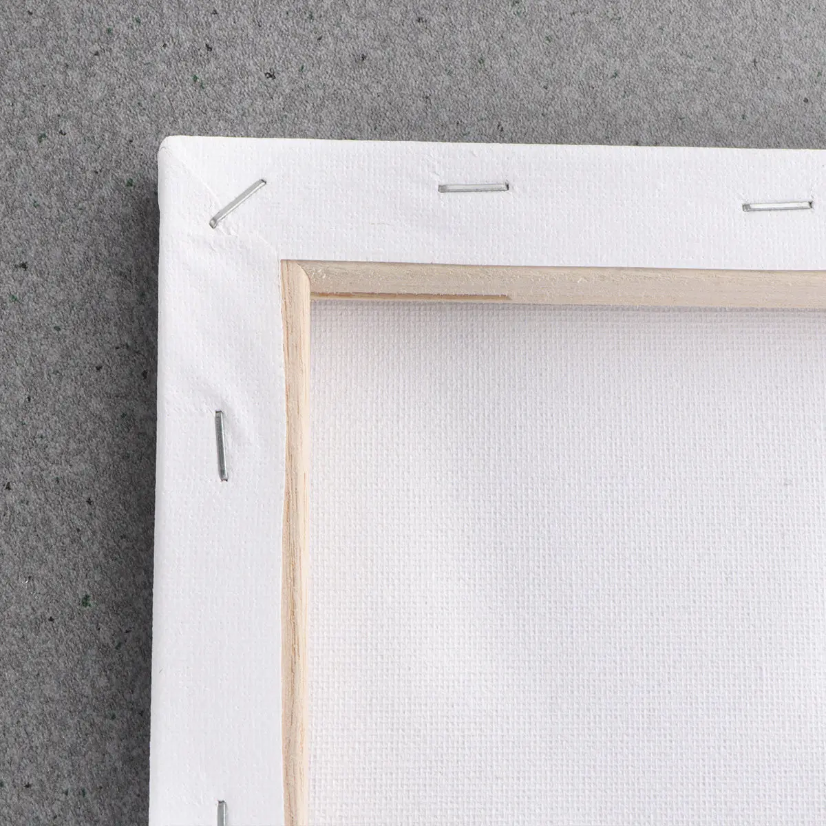20x20cm Square Premium Cotton Stretched Canvas for Artists Natural Fiber Flexibility High Tension Strength Oil Acrylic Gouache