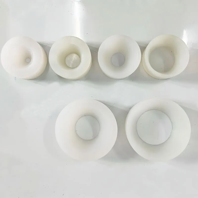 10/15/20/25/30/35/40/45/50mm tampone in silicone testa di tappatura nucleo interno accessori per tappatrice rondella di fascia in pelle resistente