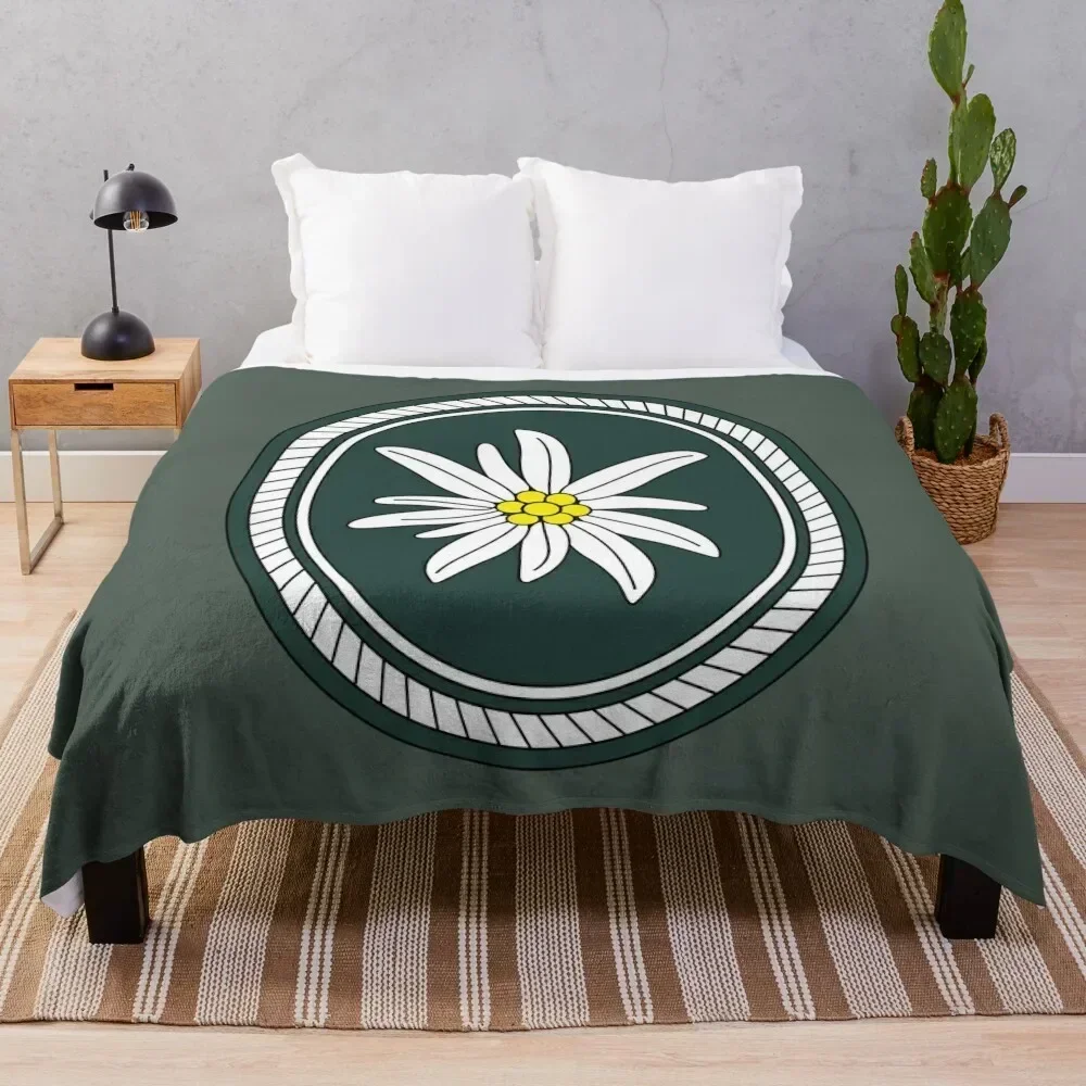 1st Mountain Division - 1. Gebirgsdivision (German Bundeswehr - Historical) Throw Blanket Summer anime Blankets