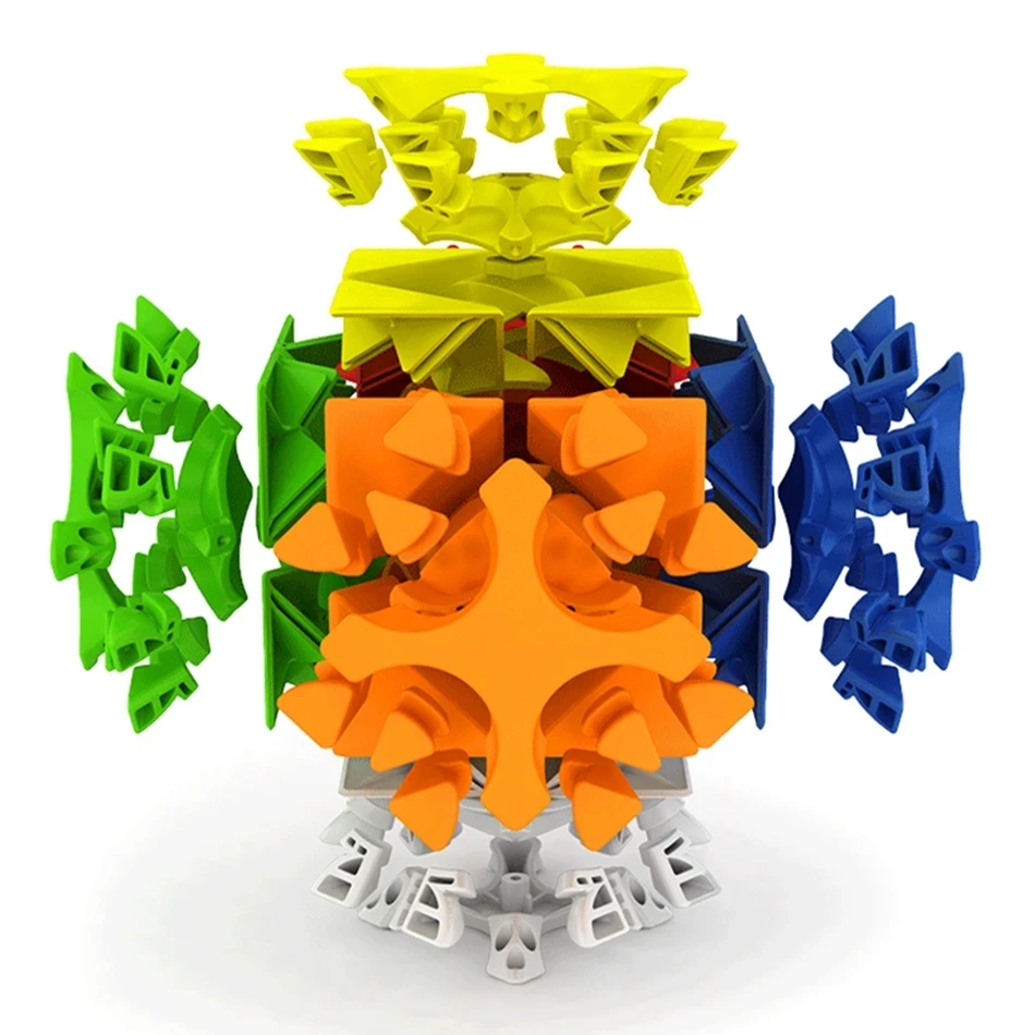 MOYU HunYuan Oblique Turning Cube—1|2|3 2020 New Magic Speed Cube Professional Puzzle Toys For Children Kids Cubo Magico Gift