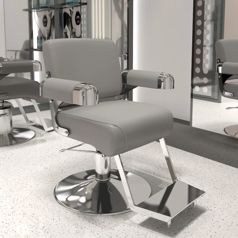 Professional Floor Barber Chair Organizer Beauty Comfortable Modern Barber Chair Mat Aesthetic Poltrona Parruchiere Furniture