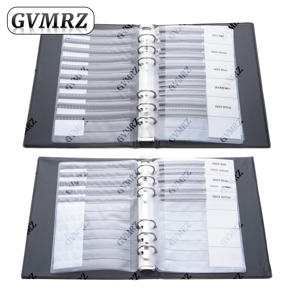 

Набор светодиодов SMD 0402 0603 0805, 20 номиналов, 500/1000 шт., миниатюрные светодиоды красного, белого, желтого, зеленого, синего цветов