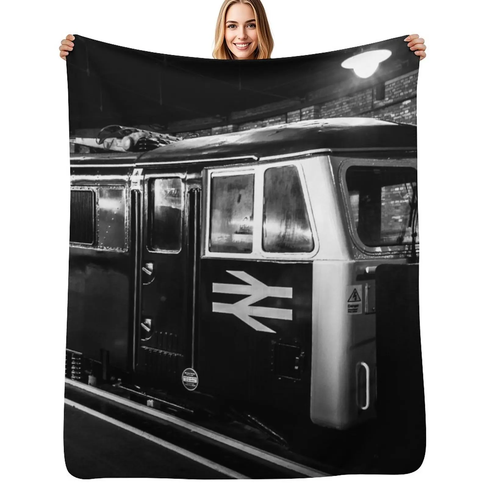 

British Rail Royal Scot Locomotive Throw Blanket Blankets Sofas Of Decoration Extra Large Throw wednesday Comforter Blankets