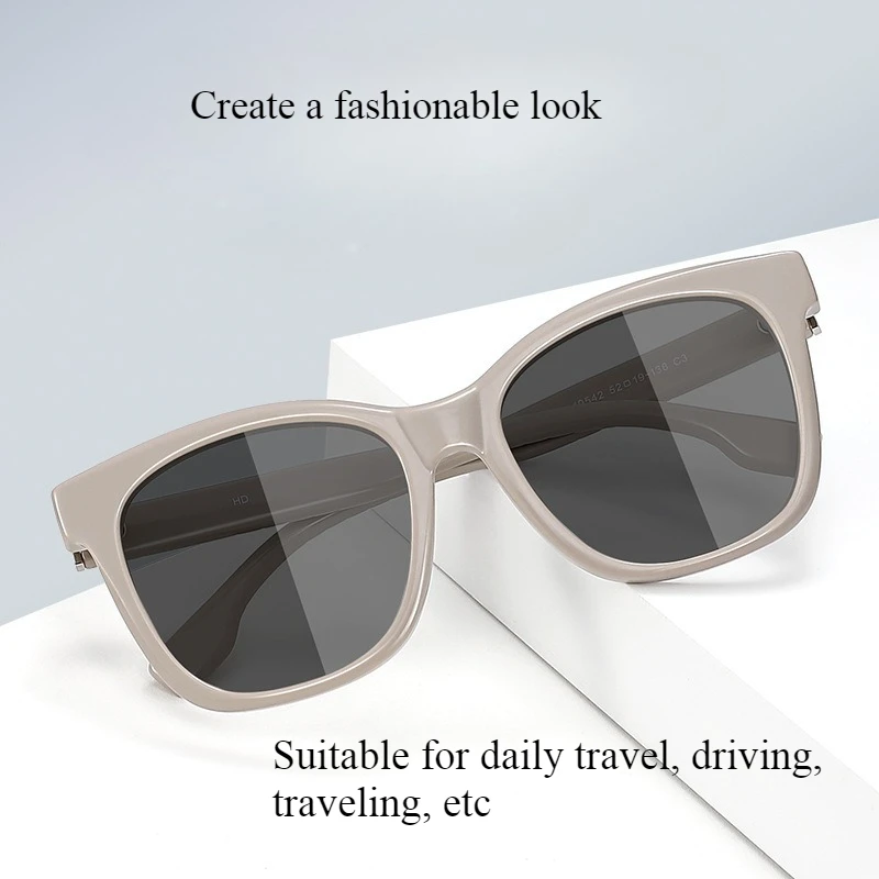 

Fashionable men's women's sunglasses vintage fashion high-end sun protection sunglasses for mountaineering tourism and beach use