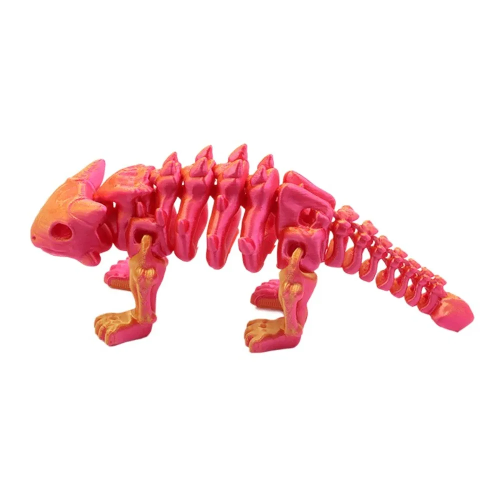 

PLA 3D Printed Dinosaur Action Figures Statue Joints Can Move Realistic Dinosaur Model Toy Funny Doll Handmad