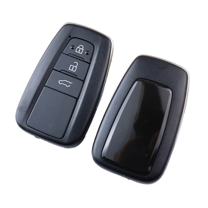 Replacement Car Key Housing Key Case Shell for Toyota Prius Prime 4Runner RAV4 Highlander Camry Corolla C-HR 2018 2019 2020 2021