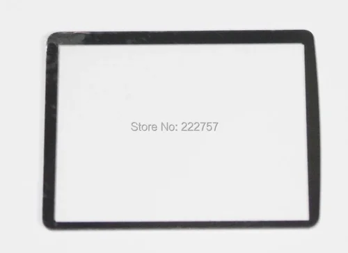 Nueva ventana de pantalla LCD (acrílico) vidrio exterior para CANON 1100D para EOS Rebel T3 para EOS Kiss X50 Protector de pantalla + cinta