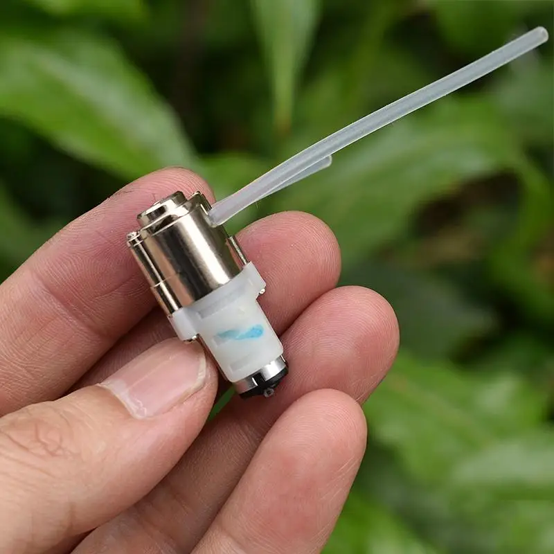 DC 3.7V Ultra Micro Peristaltic Pump Squeezing Dosing Pump Mini 10MM Planetary Gear Metering Pump Precision Small Flow Motor