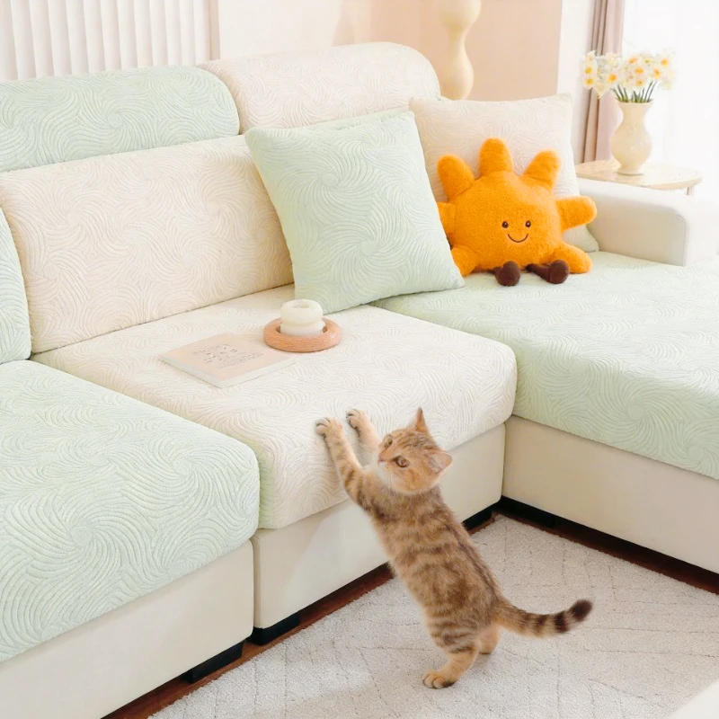 

Sofa Covers Couch Covers Pet Friendly Furniture Protector Washable Stretch Slipcovers for Sectional Sofa Pet Cats and Dogs
