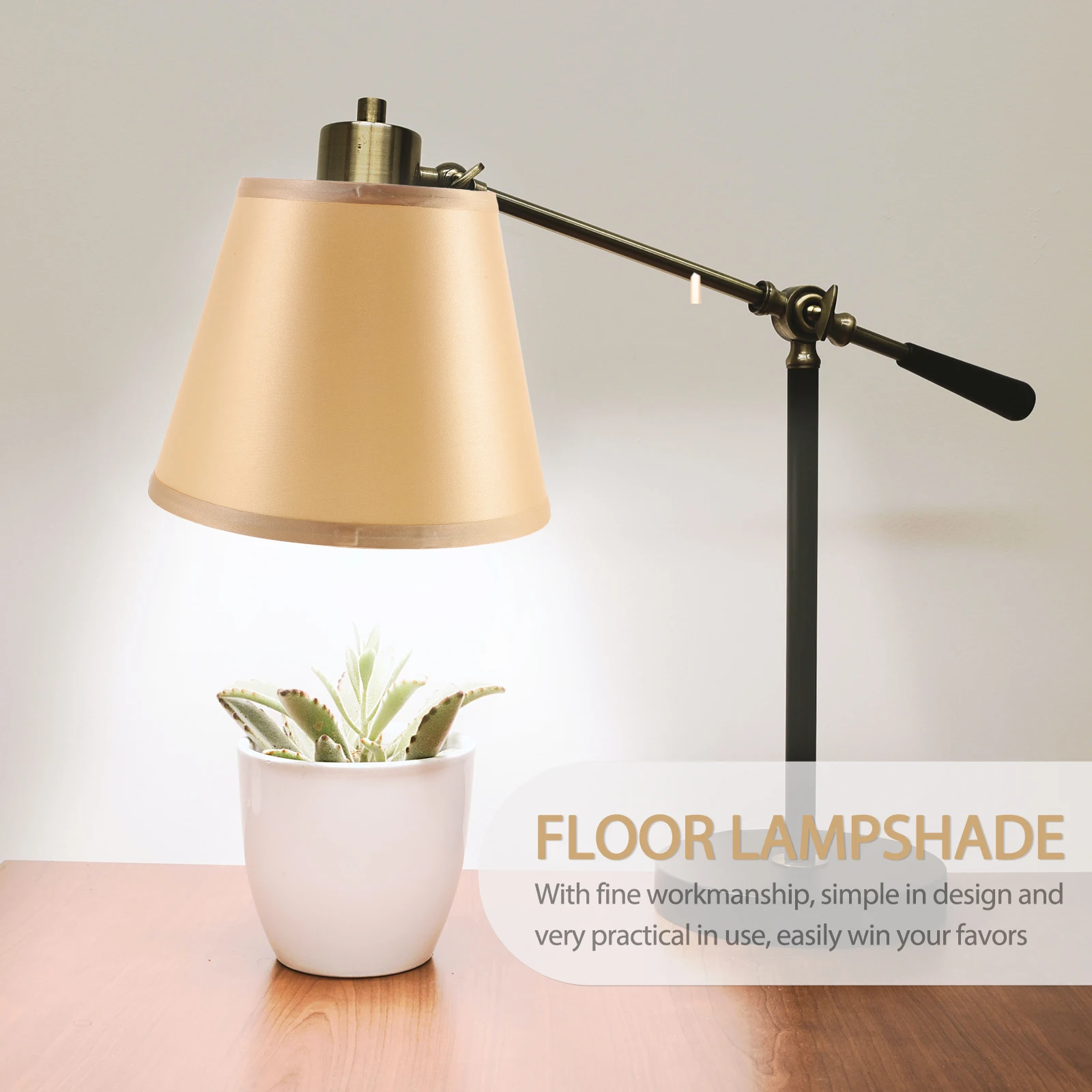 

Sturdy Cloth Lampshade Fabric Light Cover Dustproof Decorative For Bedroom Living Room Wall Floor Lamp Shades Chandelier Table