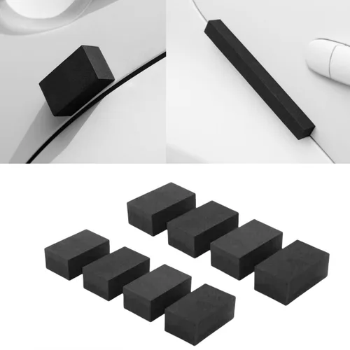 Tiras anticolisión para puerta de coche, protectores de borde de carrocería de espuma EVA, pegatinas antiarañazos, Protector de parachoques de puerta de coche, 4 Uds./8 Uds.