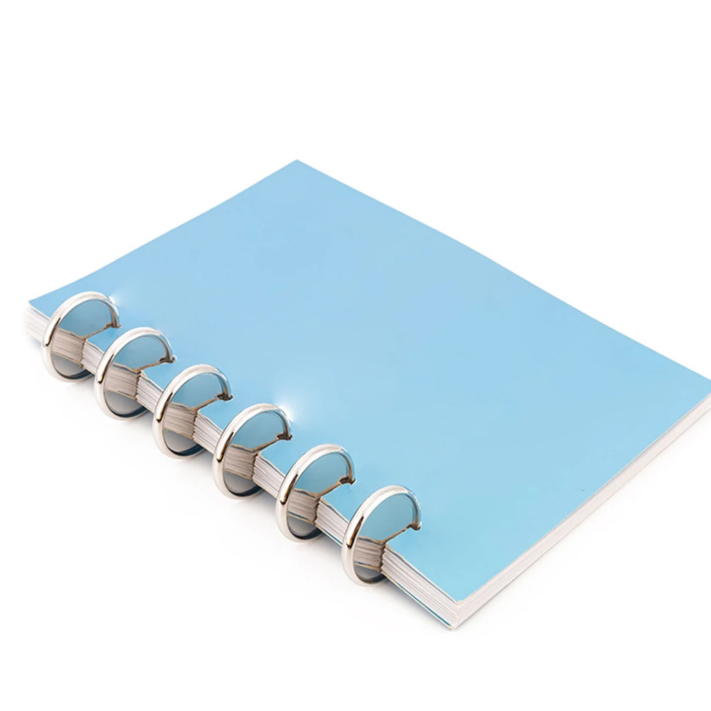

20Pcs ABS Plastic Loose Leaf Binder Rings Book Binding Discs for Notebook Fix DIY Planners Discs Stationery Binder Rings