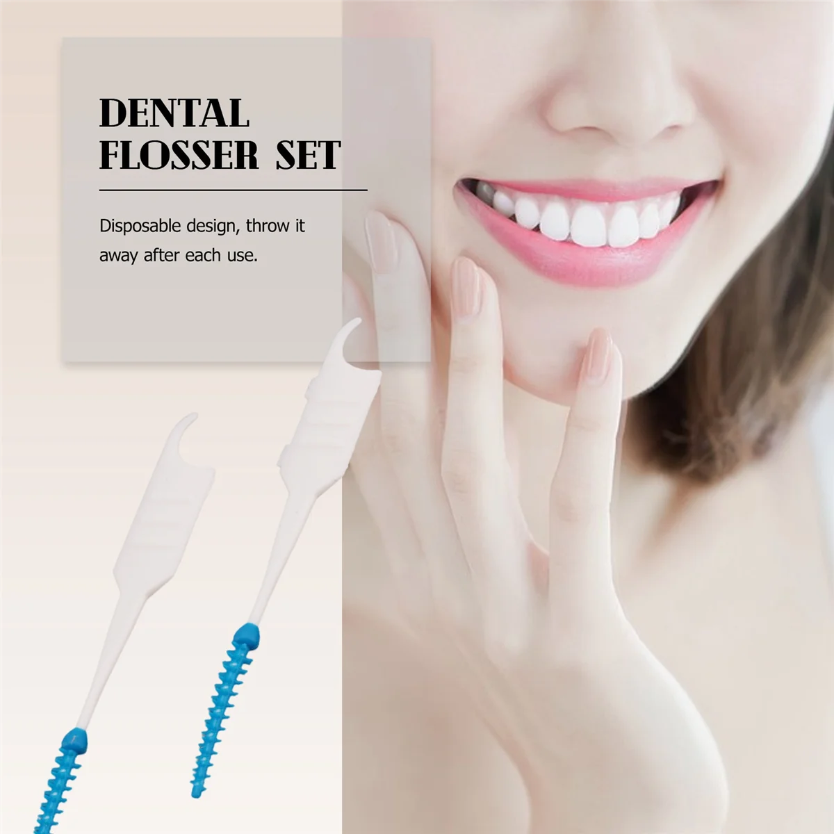 200 pz/scatola morbido Silicone filo interdentale spazzolino interdentale denti usa e getta stuzzicadenti filo interdentale scelta dei denti spazzolino per l'igiene orale pulito