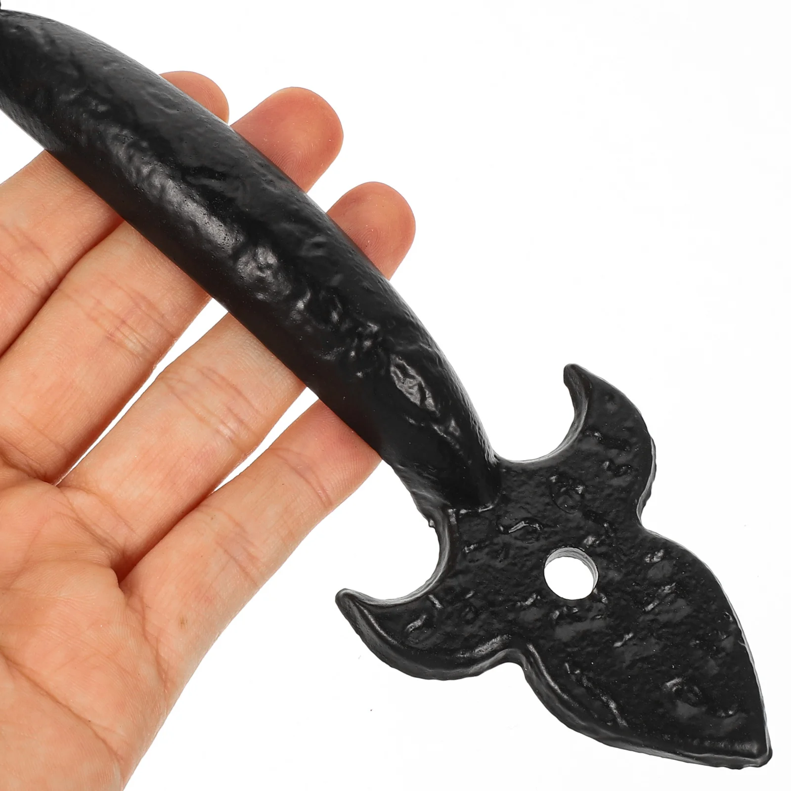 

Furniture Pull Handle Vintage Black Iron Bow Shape Cabinet Drawer Door Pull Replacement Handle Drawer Pulls Furniture Part