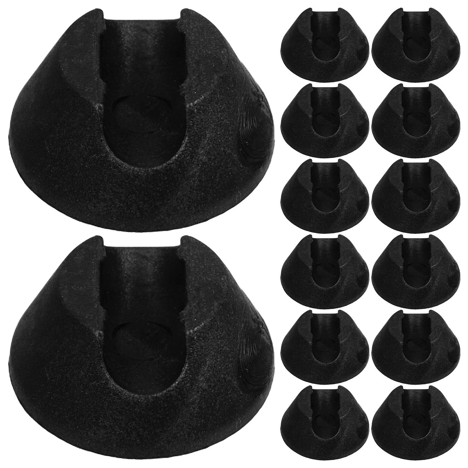 

16 Pcs Non Slip Silicone Chair Leg Protectors Caps Furniture Feet Sliders for Wood Floors Table Bed Frame Covers Stool Crutch
