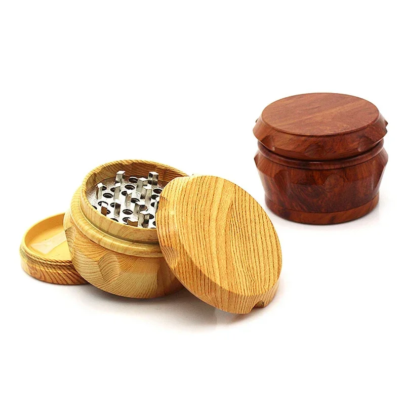 Red Herb Grinder Mills 4 Layers Machine Resin 40mm 1.57 Inch Crucher Tobacco Grinders for Smoking Accessories Crusher Hand