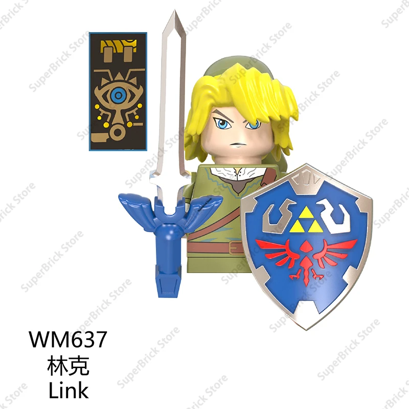 WM6053 The Legend of Zelda Twilight Princess Mini Action Figures Bricks Classics Game Figure Doll Model Building Blocks Toy Gift