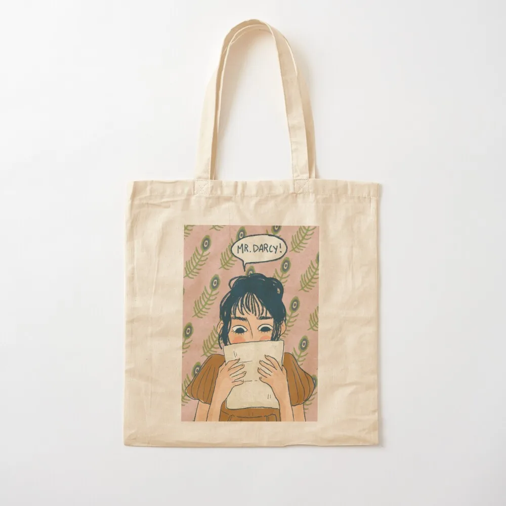 

mr Darcy Tote Bag Handbags bags for women shopping cart bags Canvas Tote Bag