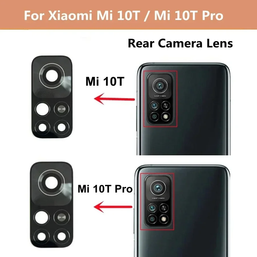 Back Rear Camera Glass Lens For Xiaomi Mi 10T Pro Camera Lens