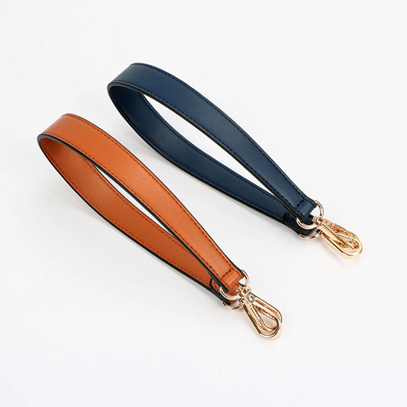 36/49cm Length Faux Leather Bag Shoulder Strap Women Bucket Armpit Bag Hand Belt Carry Replacement Solid Color Bag Handle Straps