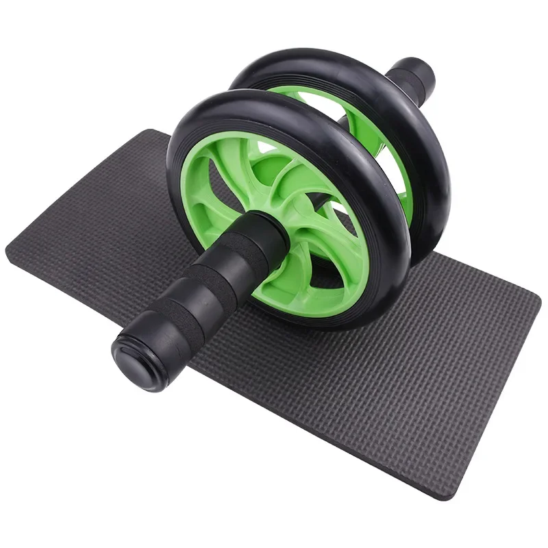 Multifunctional Double Wheel AB Roller Fitness Assistance Equipment Home Use Abdominal Wheel For Slimming Shaping