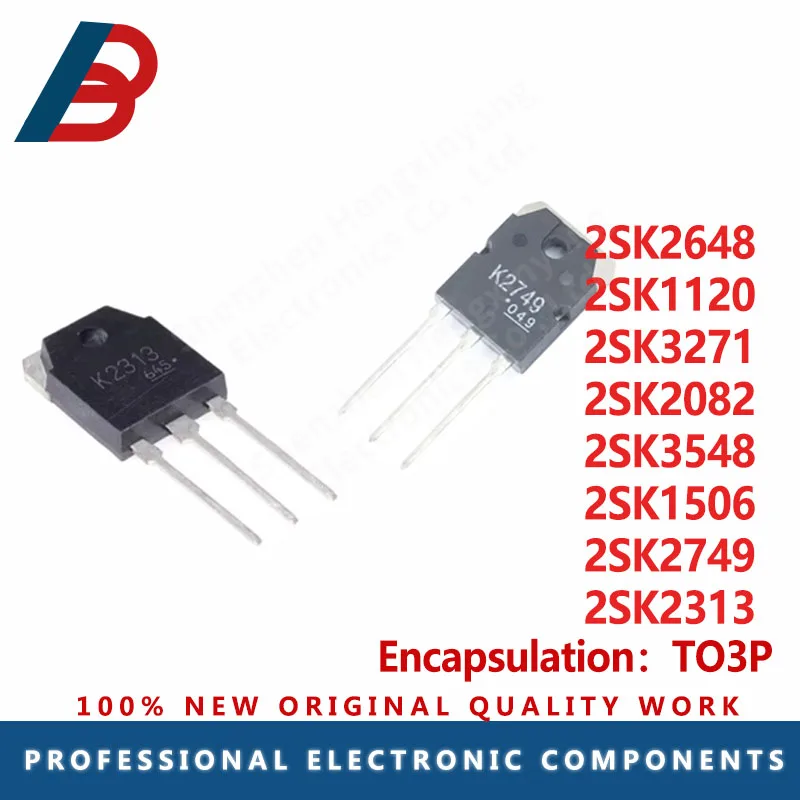 5PCS 2SK2082 2SK1506 2SK1120 2SK2313 2SK3548 2SK3271 2SK2648 2SK2749 TO3P TO-3P POWER TRANSISTERS