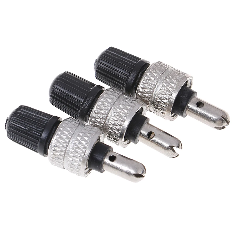 10Pcs Nickel Plated Brass Bike Wheel Tire Valve Core with Cap Bicycle Valve Ultralight MTB Mountain Road Bicycle Accessories