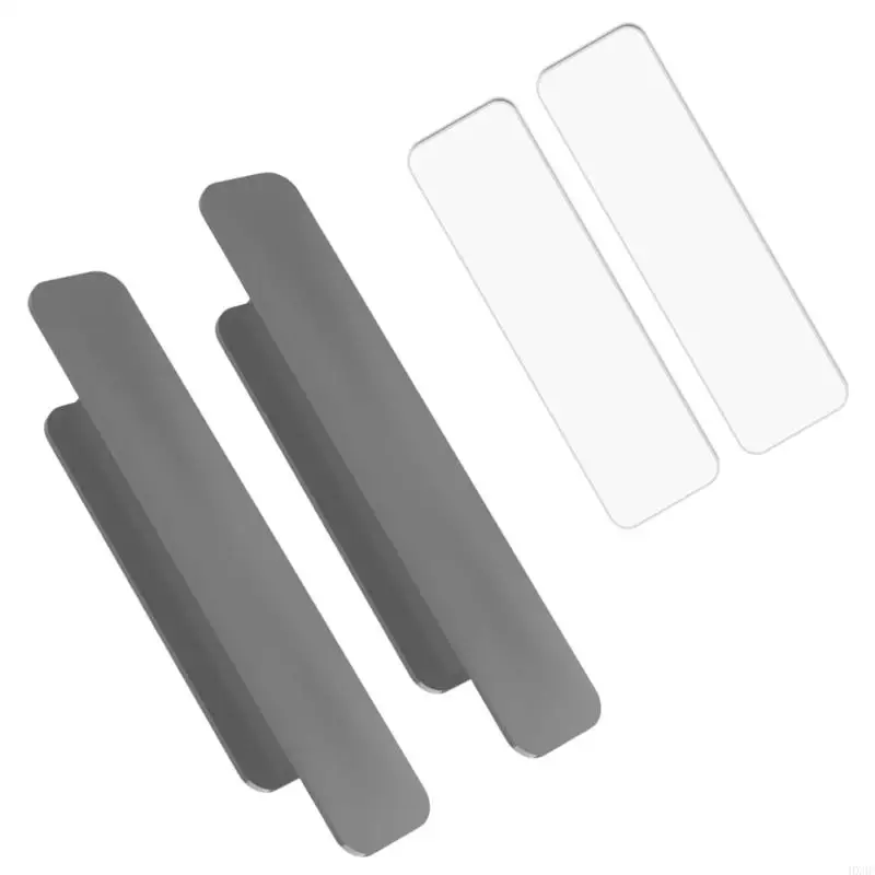 Conjunto 2 botões auto -bastão modernos para armários adesivos para -roupas HX6C