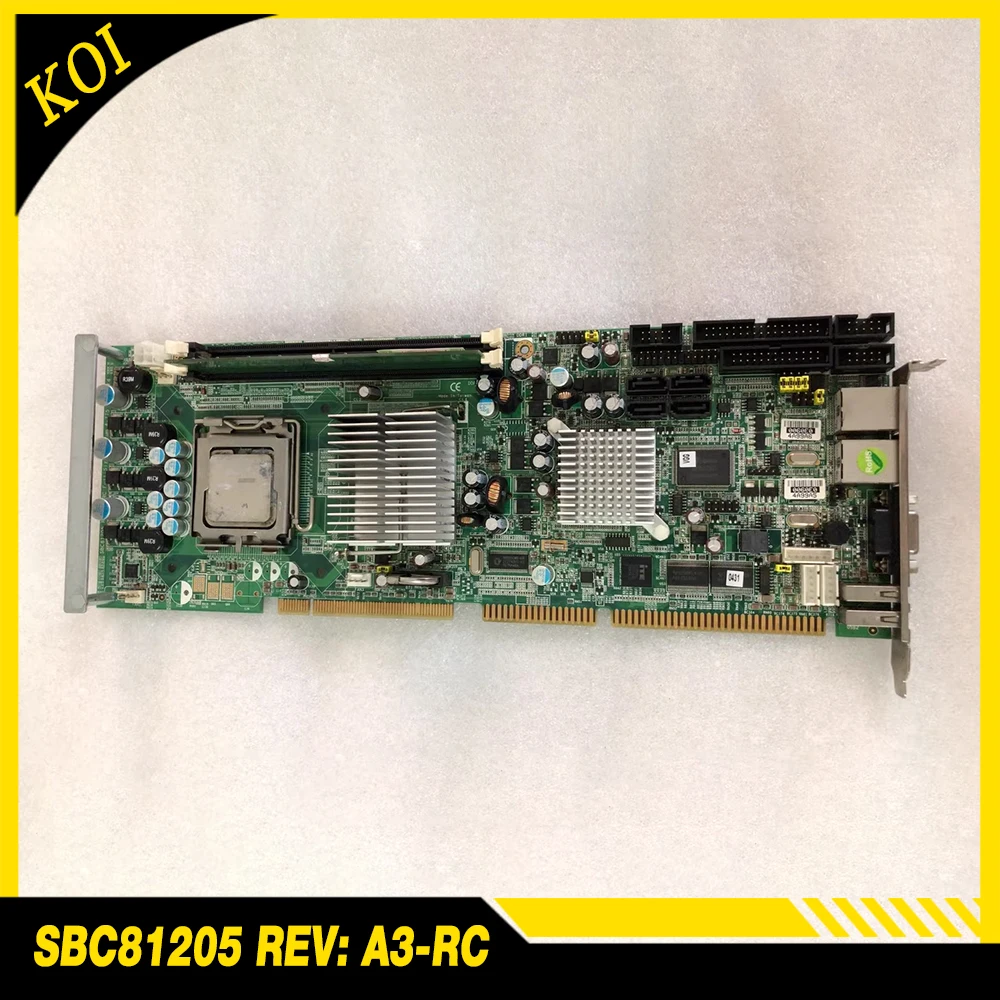 Industrial control computer motherboard SBC81205 REV: A3-RC dual network port