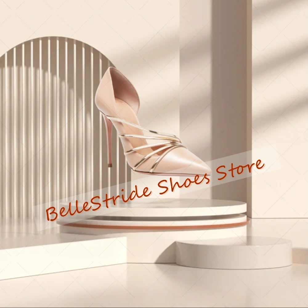 

Apricot Pointed Matte Leather Pumps Fashion Women Shoes Stilettos High Heels Party Banquet Dating 2025 Zapatos Para Mujere