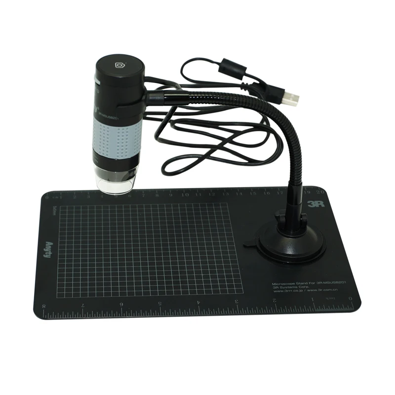 USB electronic magnifier Portable microscope Popular science microscope Connect to a computer