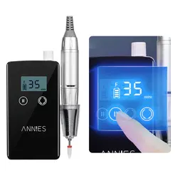 35000RPM Portable Pen Handle Electric Power Storage Nail Driller Manicure Exfoliating Scrub Polisher Tools for Nail Salons