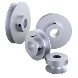 1pcs V-belt pulley type a single-slot aluminum alloy small wheel large all-motor motor drive wheel plate 4060 80 100mm