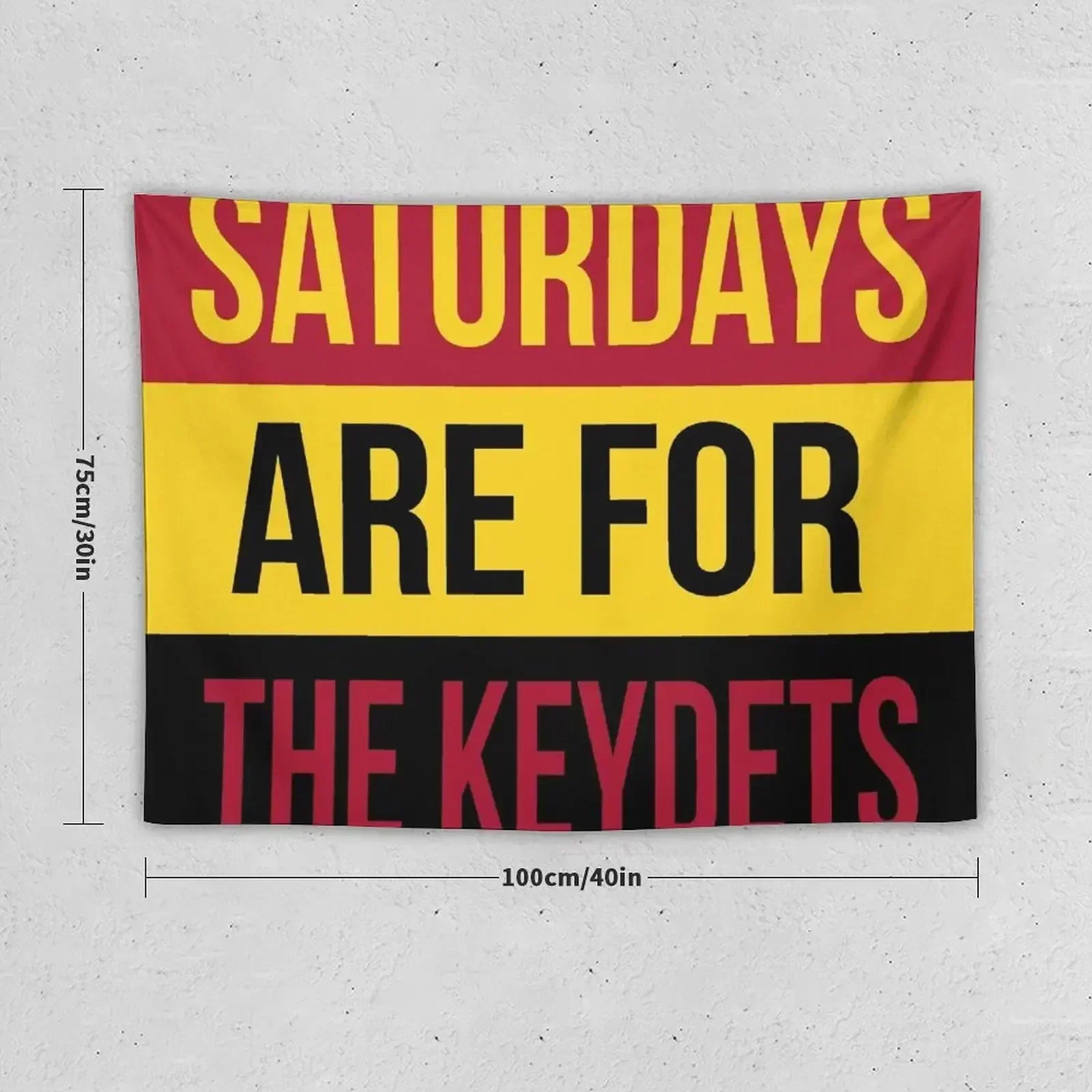 Saturdays Are For The Keydets Shirts & Stickers Tapestry Room Ornaments Wall Hanging Wall Decoration For Home Tapestry