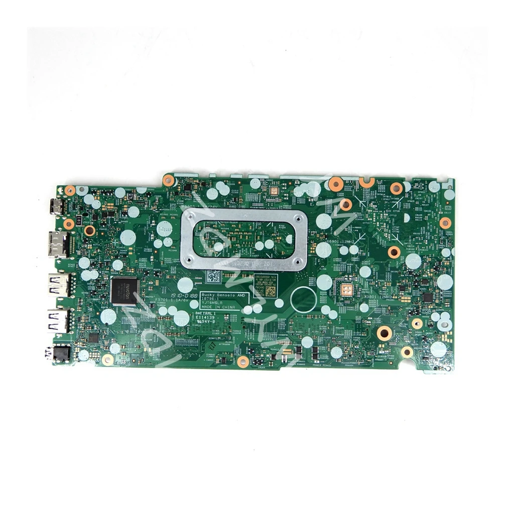 18796-1 18796-2 R3-3200u/ R5-3500u/ R7-3700u CPU  Mainboard  For Dell Inspiron 15 5585 Laptop Motherboard 100% Tested OK Used