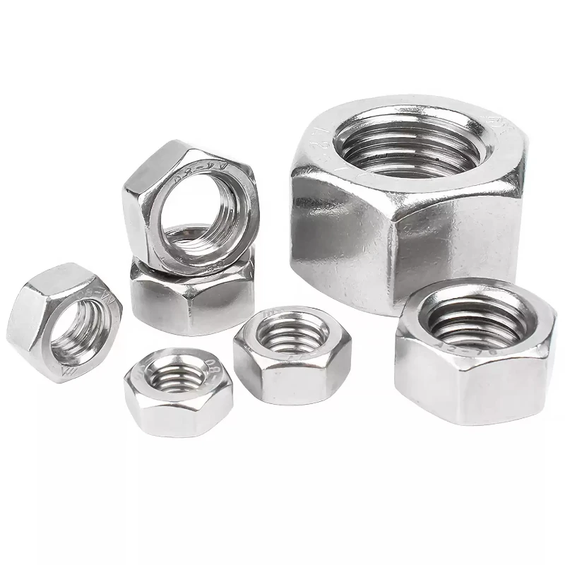 Peijian 2~50pcs M6 M8 M10 M12 M14 M16 M20 2205 Duplex Stainless Steel Metric Hex Hexagon Nuts